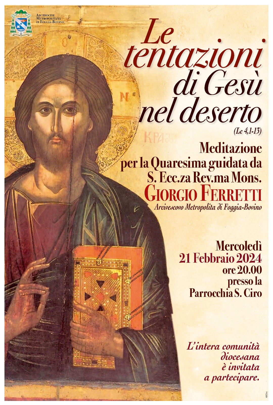 Arcidiocesi di Foggia Bovino